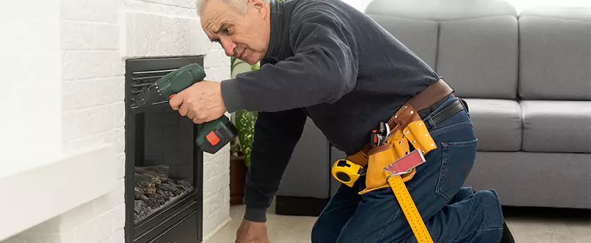 New Indoor Fireplace Installation in Terrell, Texas