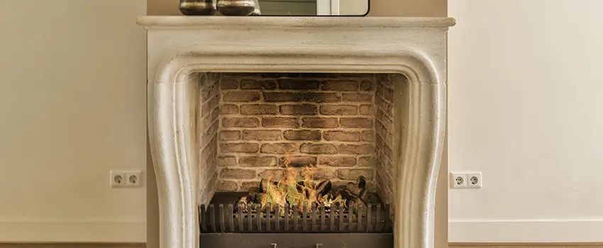 Vintage-style Fireplace Redesign in Terrell, Texas